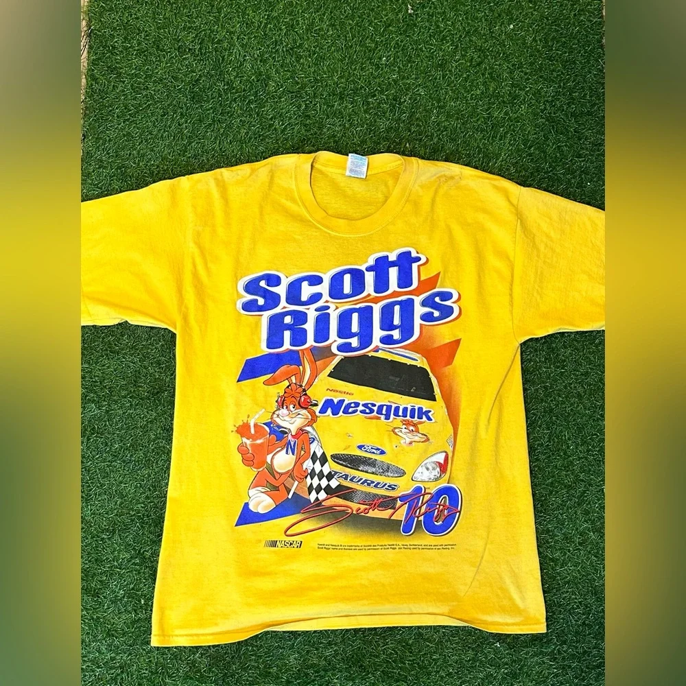 NASCAR! Scott Riggs Nesquick Racing tee - Picture 5 of 5
